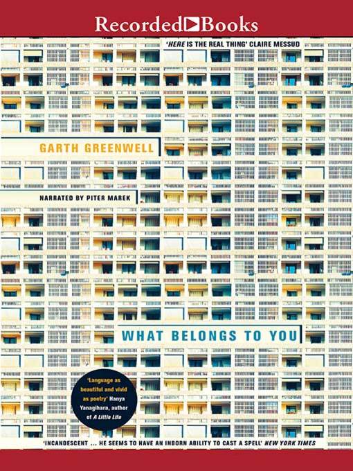 Title details for What Belongs to You by Garth Greenwell - Wait list